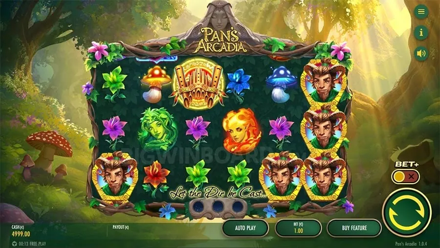 Random number generator visual with casino elements
